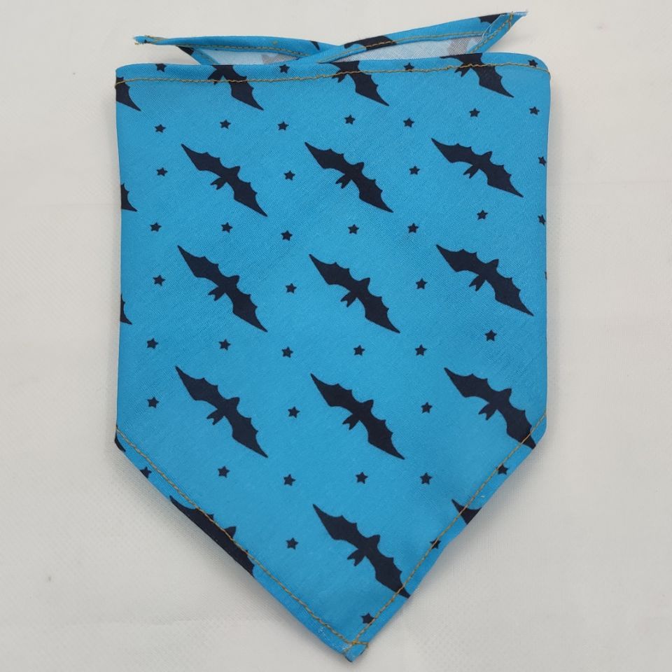 Tie-Dye Pet Bandana – Soft Polyester Dog & Cat Scarf