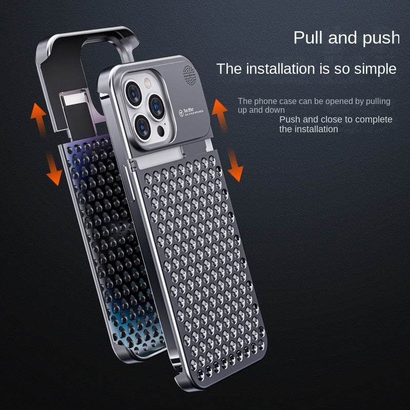 Aromatherapy Aluminum iPhone Case – Ultra-Thin Heat Dissipation Design