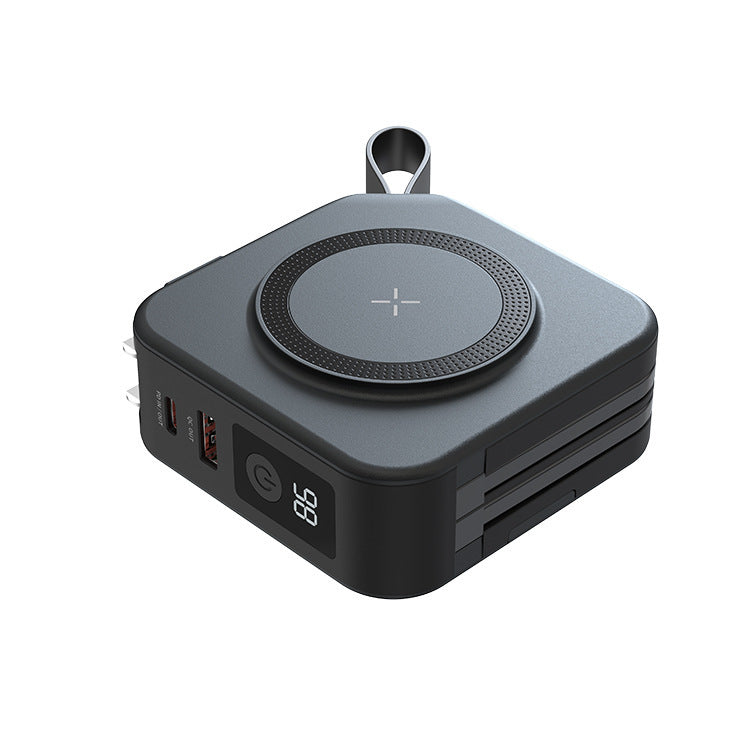 Magnetic Power Bank with International Plug Adapters – Compact & Versatile – power-bank