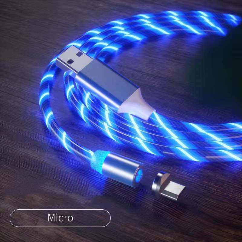 3-in-1 Magnetic Charging Cable – Micro USB & Type-C | 1m/2m Nylon Braided – car-accessory
