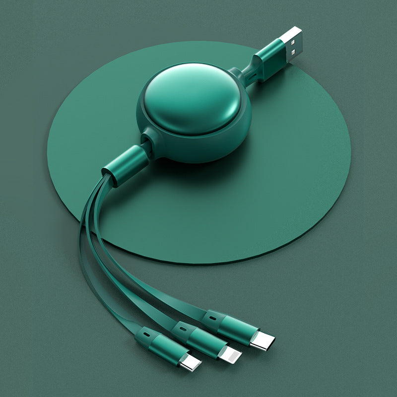 3-in-1 Retractable Charging Cable – Universal USB Cable for iPhone, Android & Type-C – car-accessory