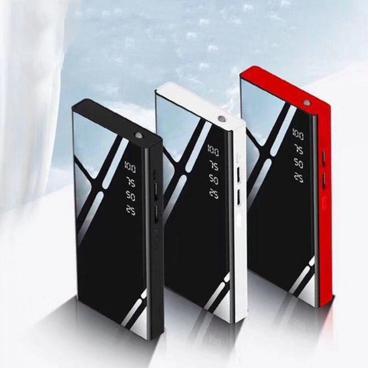 20,000mAh Dual USB Power Bank – Fast Charging with LCD Display & Flashlight – power-bank