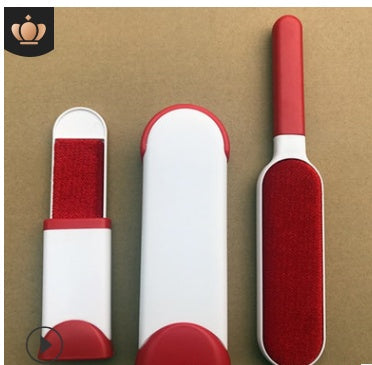 Reusable Pet Hair Remover – Double-Sided Lint Brush with Cleaning Base
