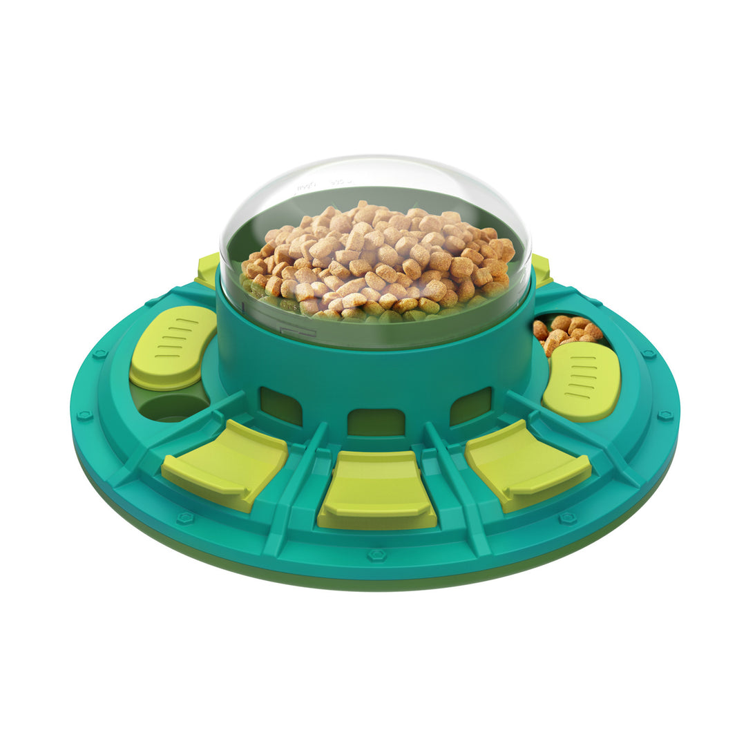 2-in-1 Dog Puzzle Toy & Treat Dispenser – Slow Feeder for Smart Dogs – grooming kit