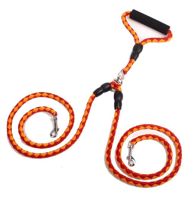 Heavy Duty Reflective Dog Leash – Climbing Rope, Padded Handle (1.3m / 1.4m)