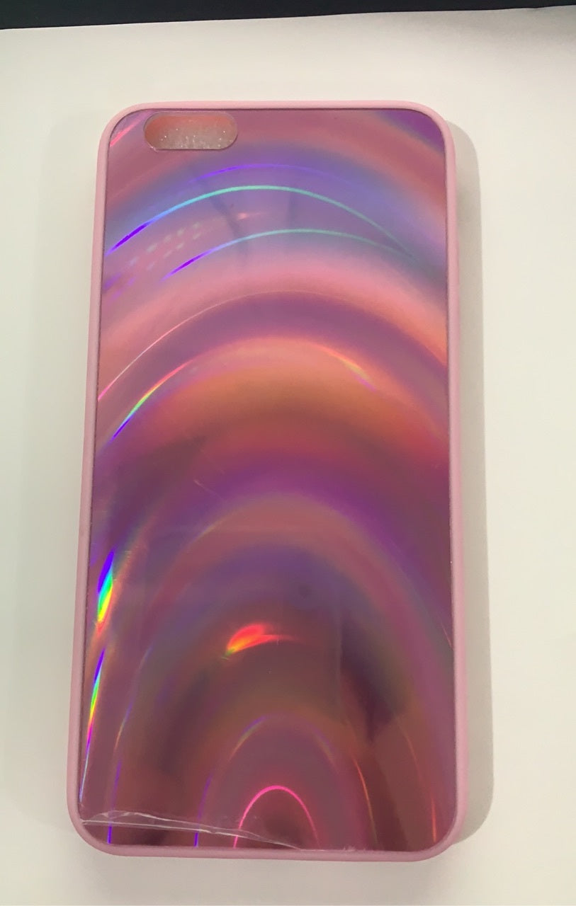 3D Rainbow Glitter Gradient Phone Case – Sparkly Soft Edge Full Cover – phone-case