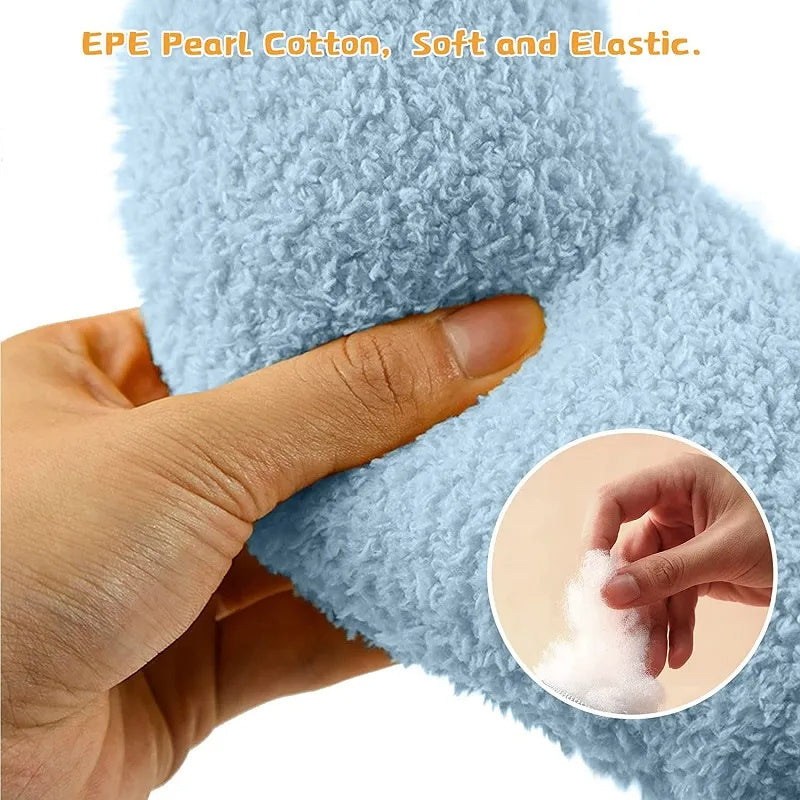 Plush Pet Calming Pillow – Half Donut Bed for Small Dogs & Cats (Up to 10 lbs)