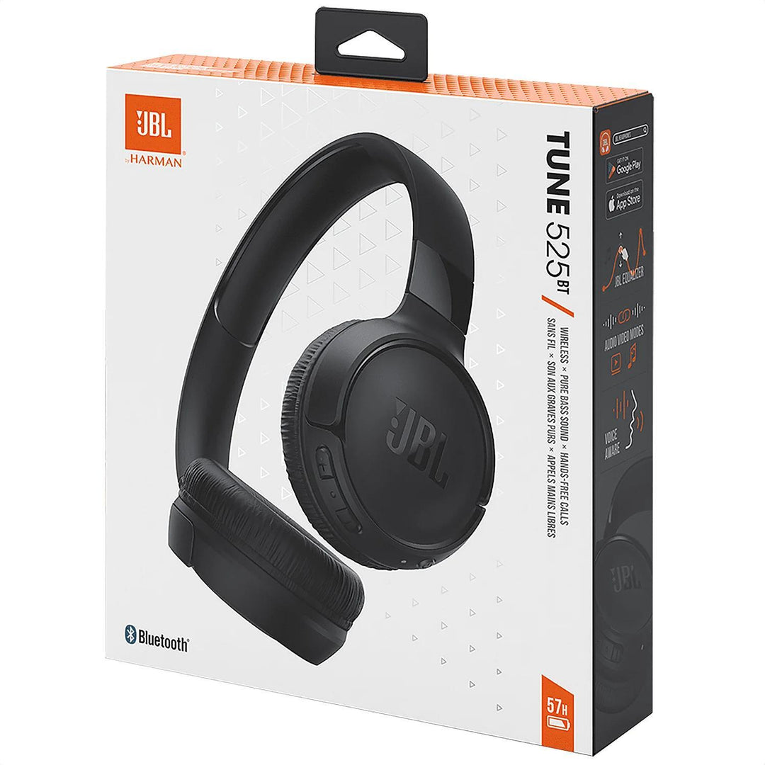 JBL Tune 525BT Wireless Earphones | Pure Bass & 57H Battery