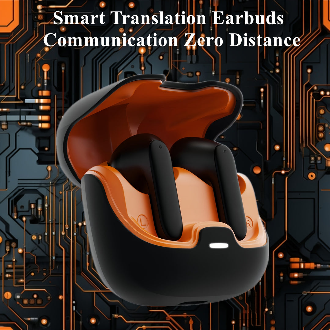 Wireless Translation Earbuds with Noise Cancelling | 550mAh