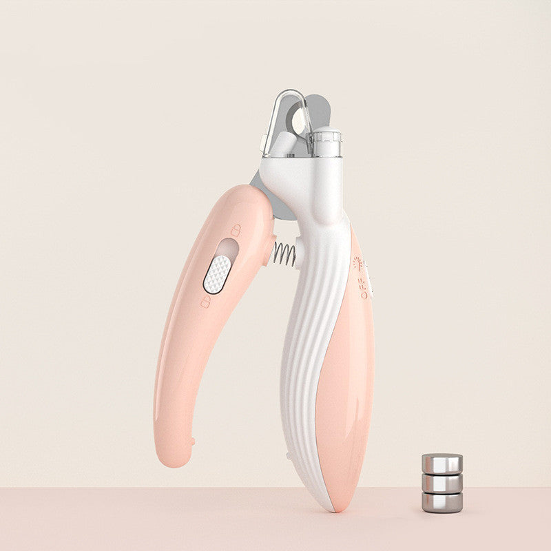 LED Pet Nail Clippers – Safe Nail Trimmer with Quick Sensor for Cats, Dogs & Rabbits