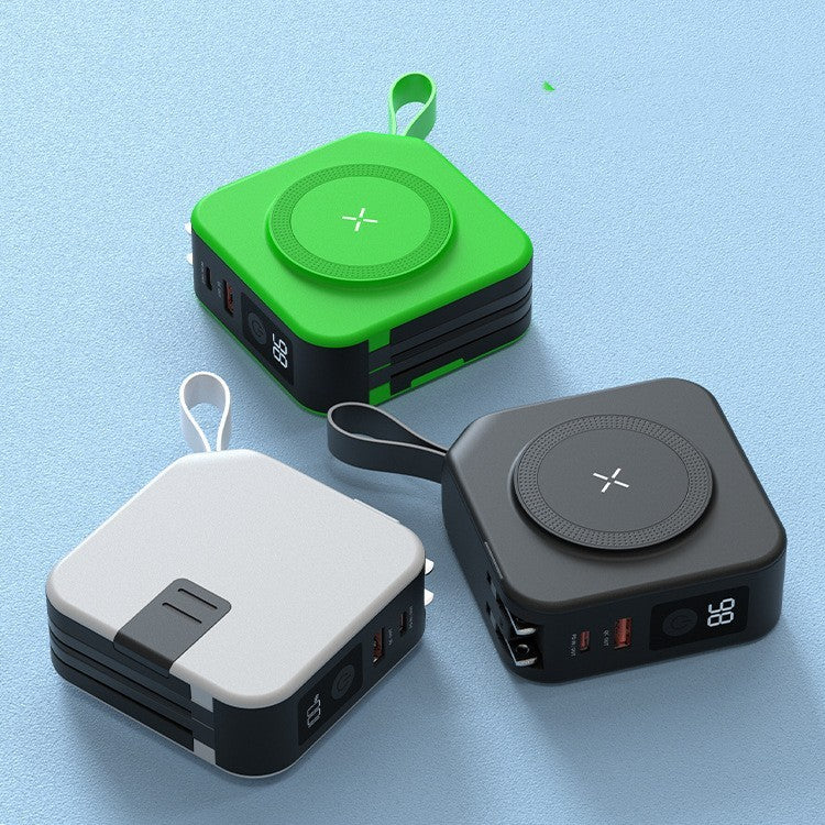 Magnetic Power Bank with International Plug Adapters – Compact & Versatile – power-bank