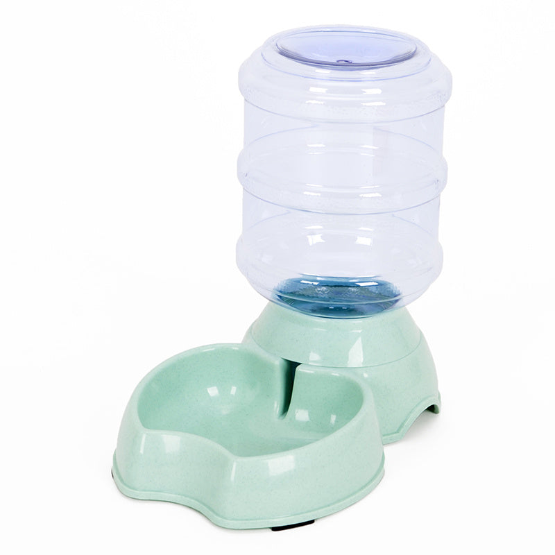 Ball-Type Automatic Pet Water Bowl – Spill-Free Stainless Steel Feeder