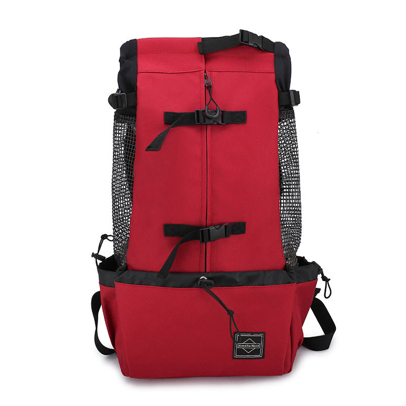 Breathable Polyester Pet Carrier Bag – Travel Tote for Cats & Small Dogs