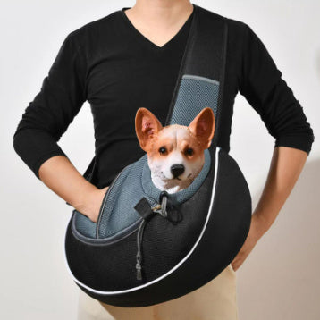 Breathable Pet Carrier Backpack – Travel Bag for Small & Medium Pets