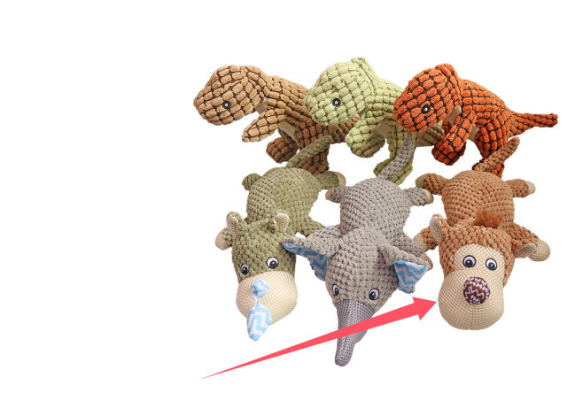 Dayan Plush Squeaky Dog Toy – Soft & Interactive Play for Small Dogs
