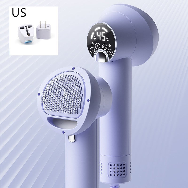 NEX 2-in-1 Smart Pet Hair Dryer with Comb – Quiet Grooming Tool for Dogs & Cats
