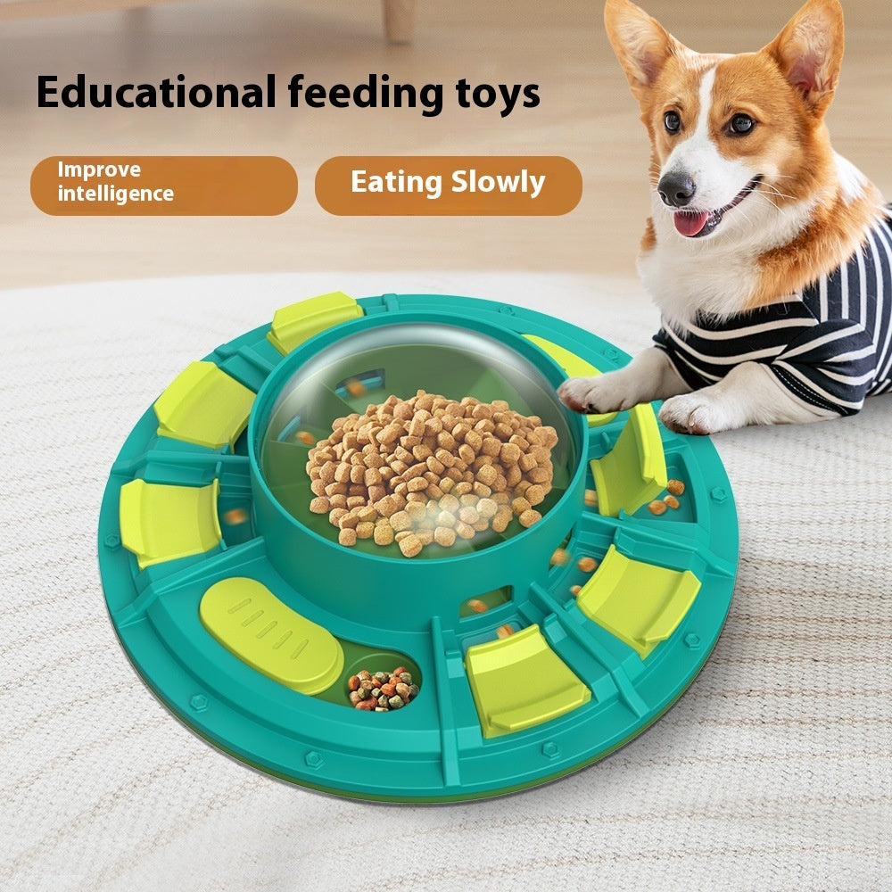 2-in-1 Dog Puzzle Toy & Treat Dispenser – Slow Feeder for Smart Dogs – grooming kit