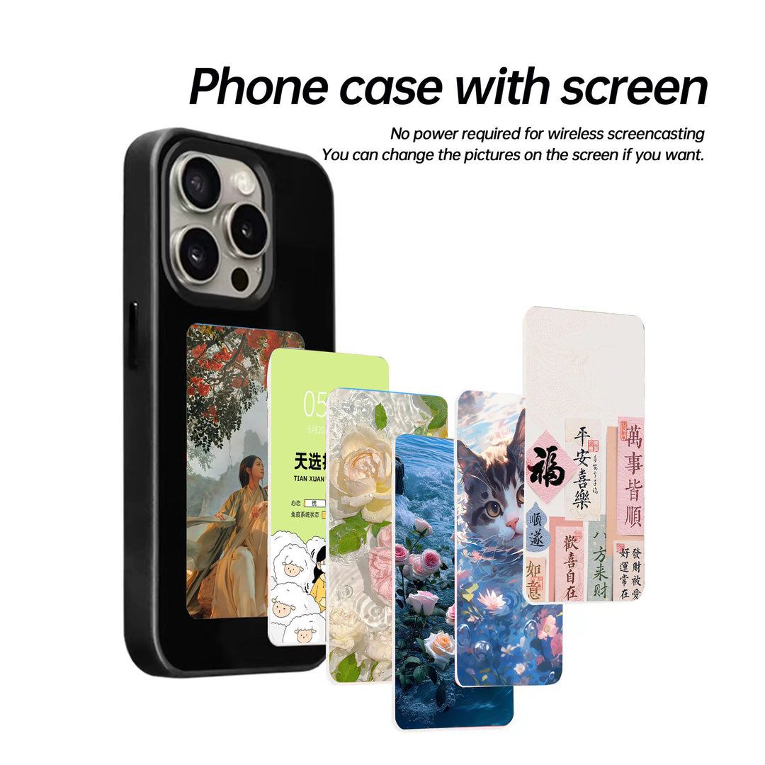Mirror DIY iPhone Case with Magnetic Suction – TPU Protective Cover