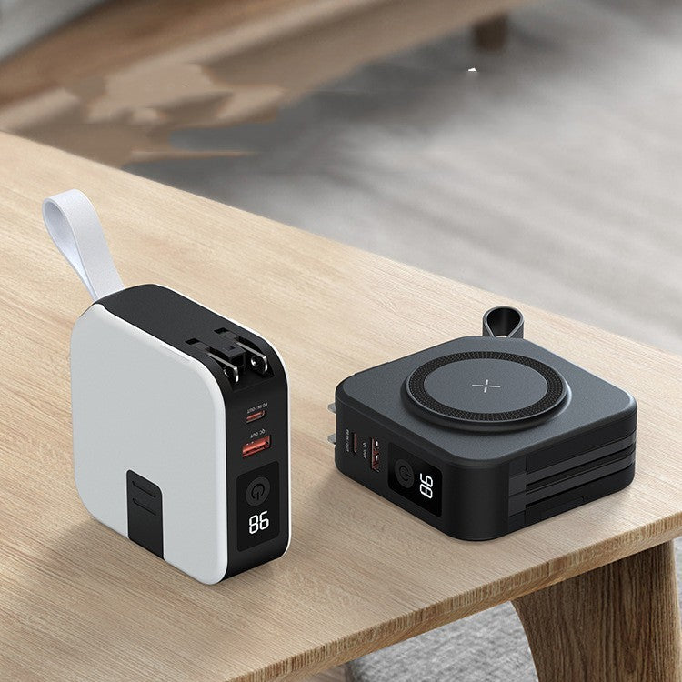 Magnetic Power Bank with International Plug Adapters – Compact & Versatile – power-bank