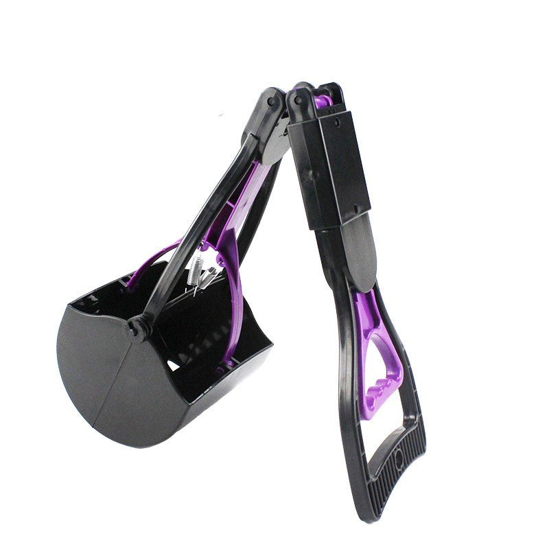 Portable Dog Poop Scooper – Hands-Free Pet Waste Picker for Walks
