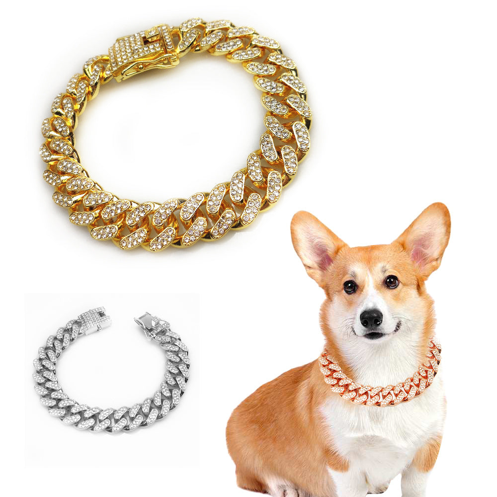 Cuban Link Chain Necklace – Hip Hop Style for Men, Women & Pets
