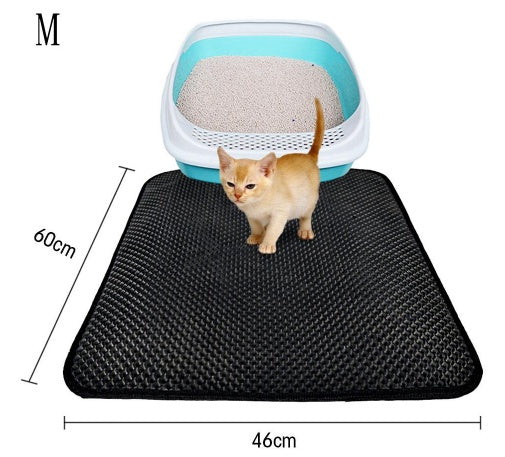Cat Litter Mat – Waterproof Honeycomb EVA Pad for Mess-Free Floors