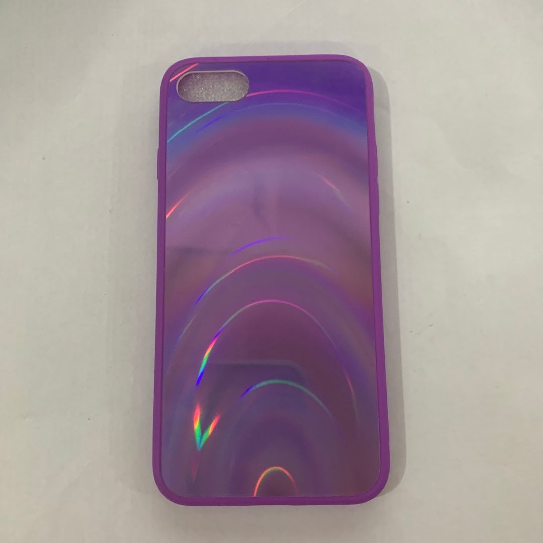 3D Rainbow Glitter Gradient Phone Case – Sparkly Soft Edge Full Cover – phone-case