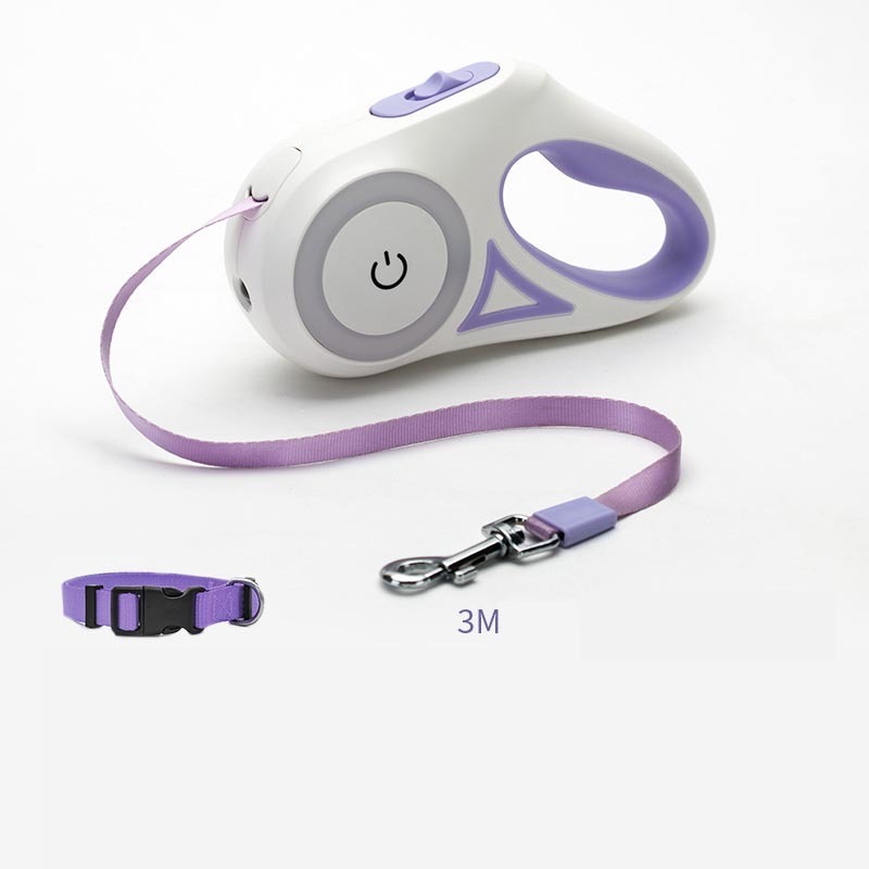 Retractable Dog Leash with Lock – Tangle-Free & Durable for Safe Walks