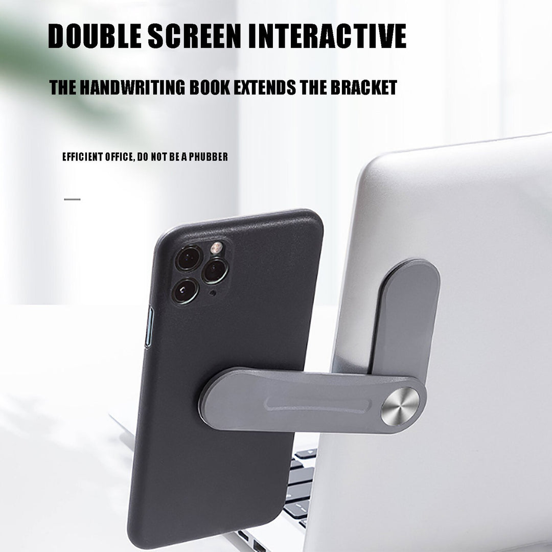 Flexible Lazy Phone Bracket – Compact Nylon + Fiber Stand for Desktop Use