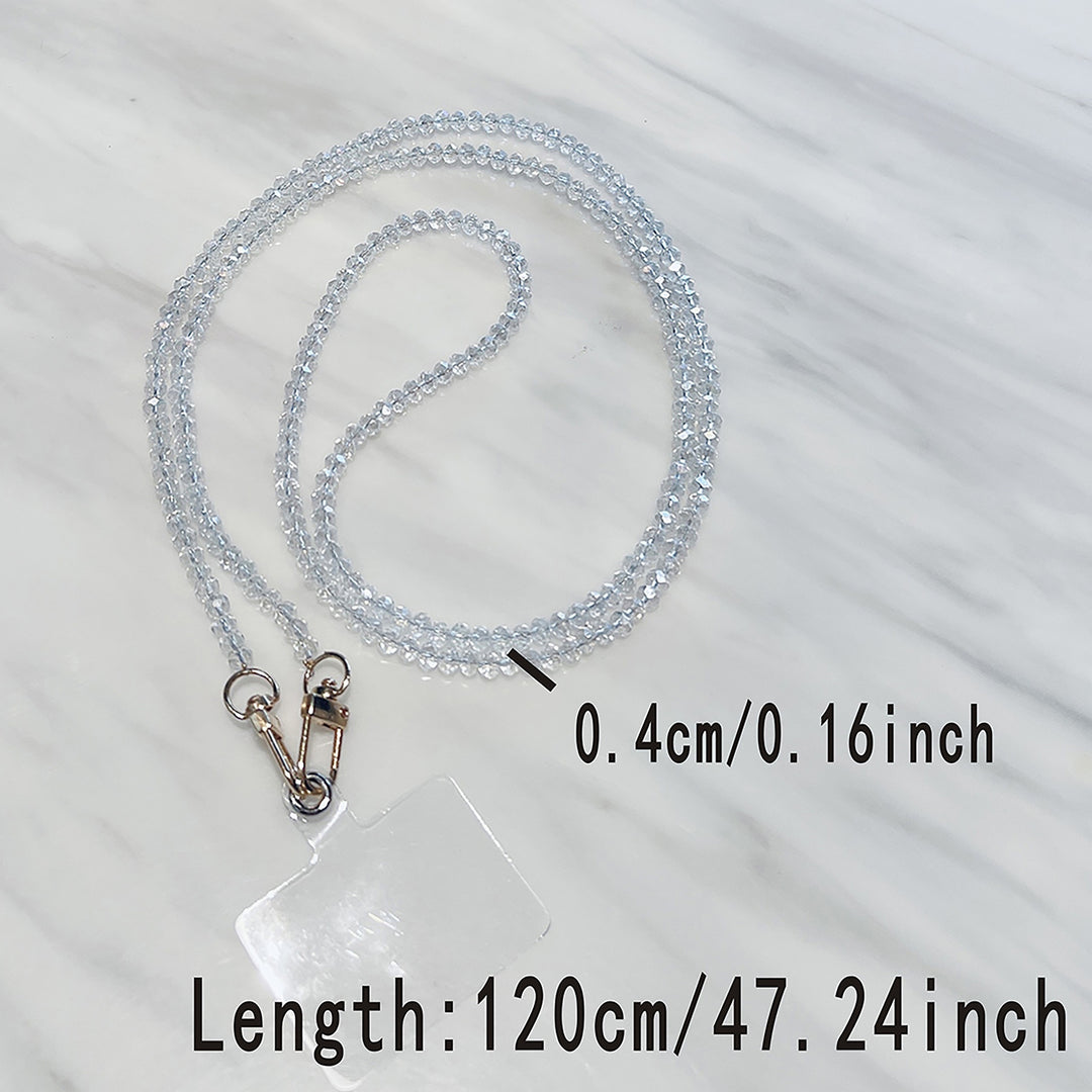 Crystal Phone Lanyard Chain – Stylish Shimmering Strap