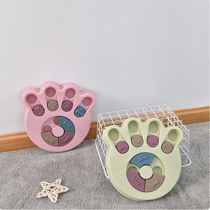 Interactive Puzzle Feeder Bowl – Slow Eating for Dogs & Cats