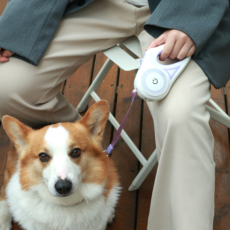 Retractable Dog Leash with Lock – Tangle-Free & Durable for Safe Walks