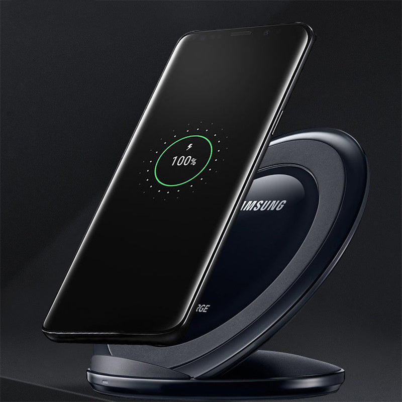 Qi-Certified Fast Wireless Charger – 9V/1A with LED Indicator & Safety Protection (QC2.0/QC3.0 Compatible)