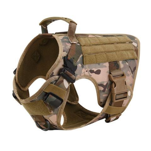 Tactical Dog Harness with Molle – Military-Grade No-Pull Vest