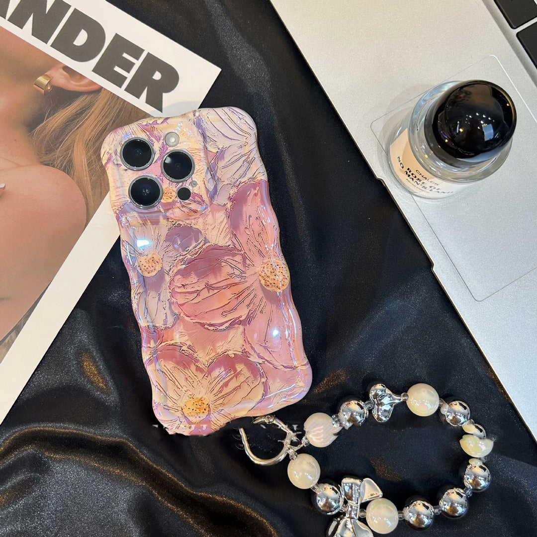 All-Inclusive TPU iPhone Case – Anti-Drop Soft Cover with Optional Hand Ball Charm