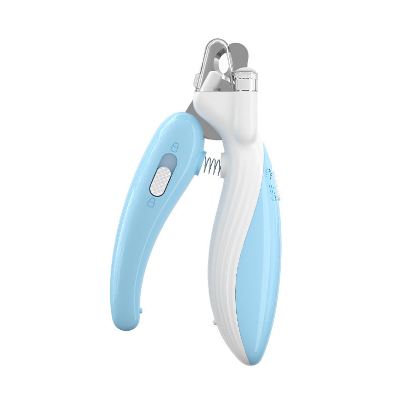 LED Pet Nail Clippers – Safe Nail Trimmer with Quick Sensor for Cats, Dogs & Rabbits