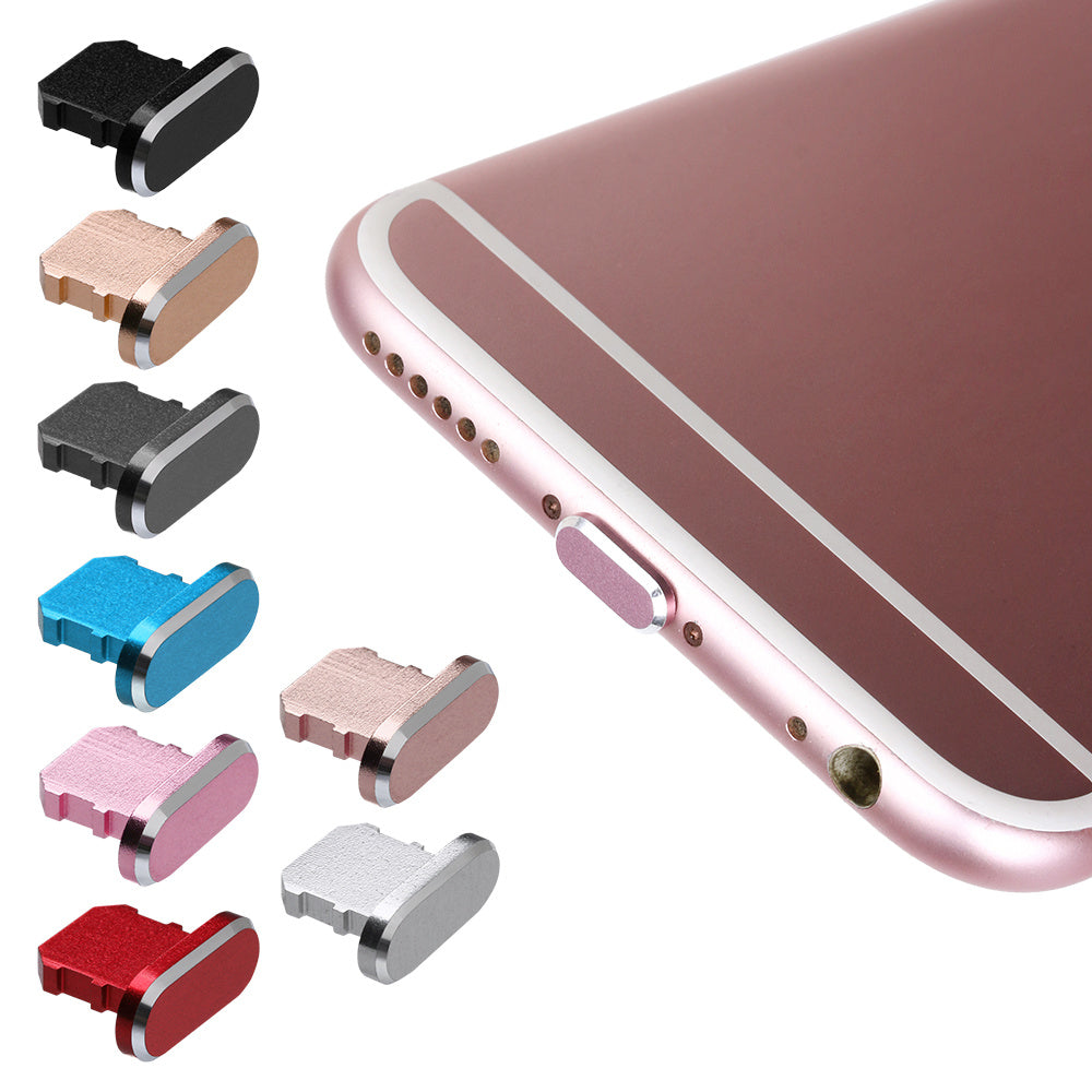 Aluminum Lightning Port Dust Plug for iPhone – Sleek Charging Port Protector – cleaning-tool