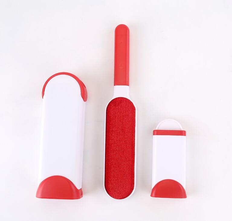 Reusable Pet Hair Remover – Double-Sided Lint Brush with Cleaning Base