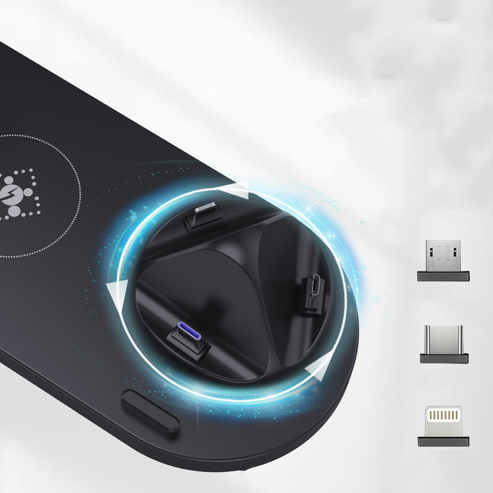 USB Wireless Charger – Fast Charging Pad in Black or White