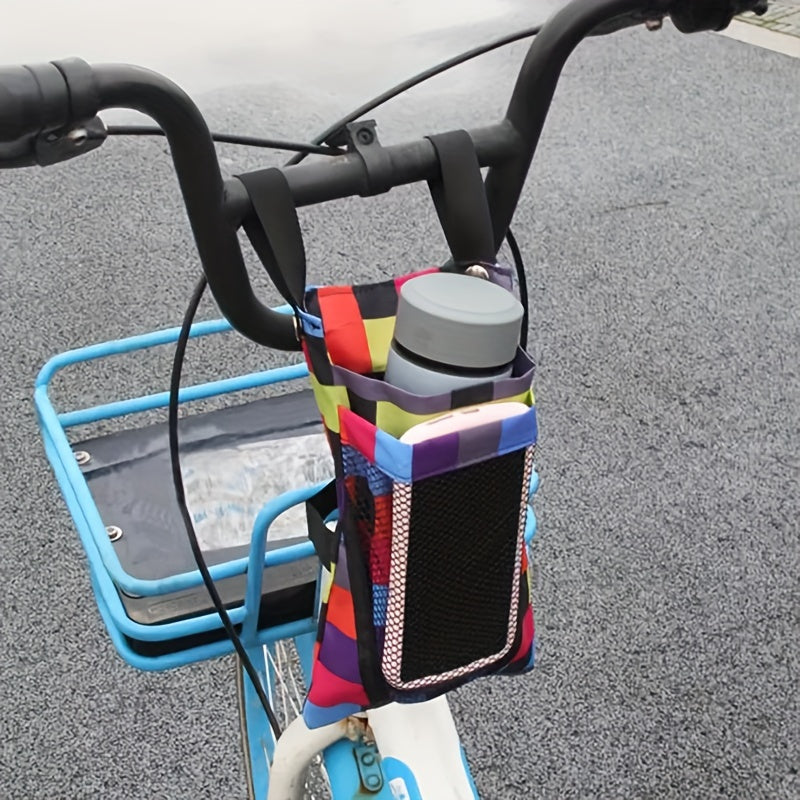 Waterproof Bike Storage Bag with Phone Holder – Canvas Mount