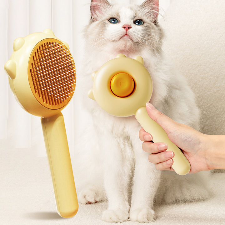 Pet Massage Comb – Hairball & Matting Prevention Brush for Cats & Dogs – grooming kit