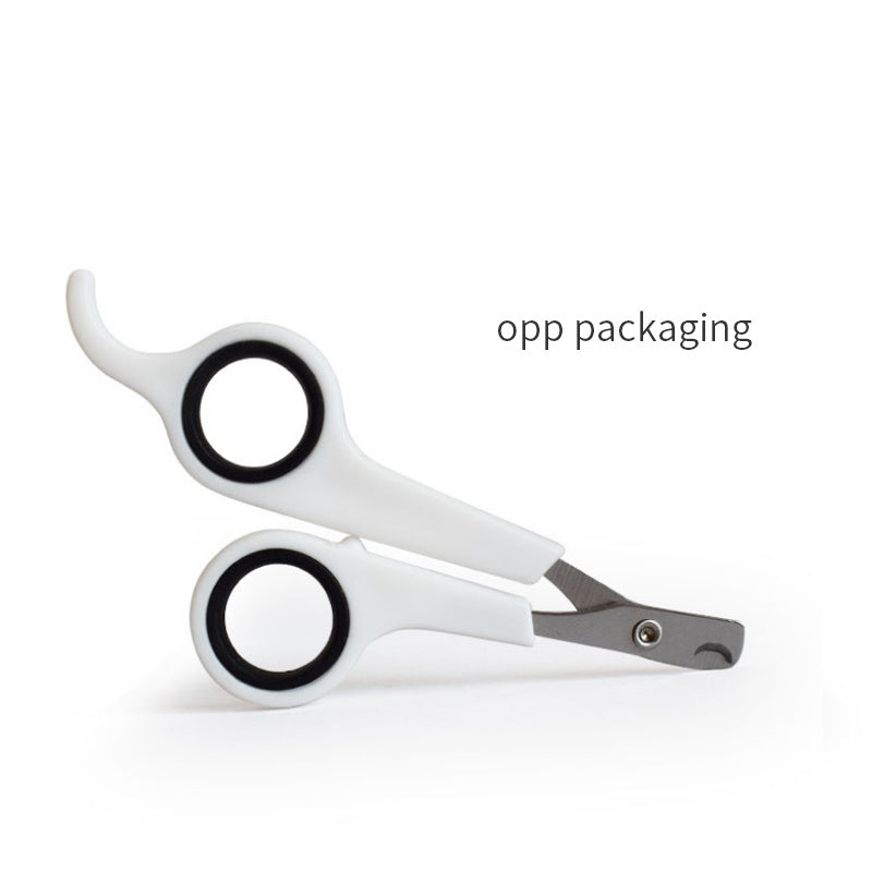 Stainless Steel Pet Grooming Scissors – Precision Nail & Fur Trimming Tool