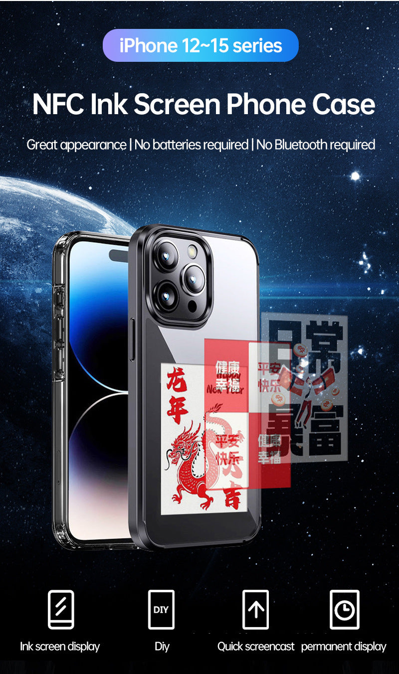 Mirror DIY iPhone Case with Magnetic Suction – TPU Protective Cover