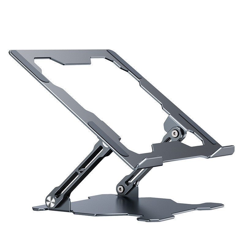 Adjustable Ergonomic Aluminum Laptop Stand – Foldable & Portable up to 15” – phone-stand