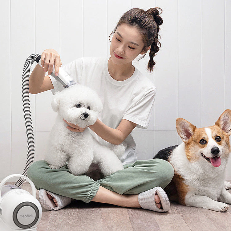Professional Pet Grooming Kit with Vacuum – Neabot Series for Dogs & Cats
