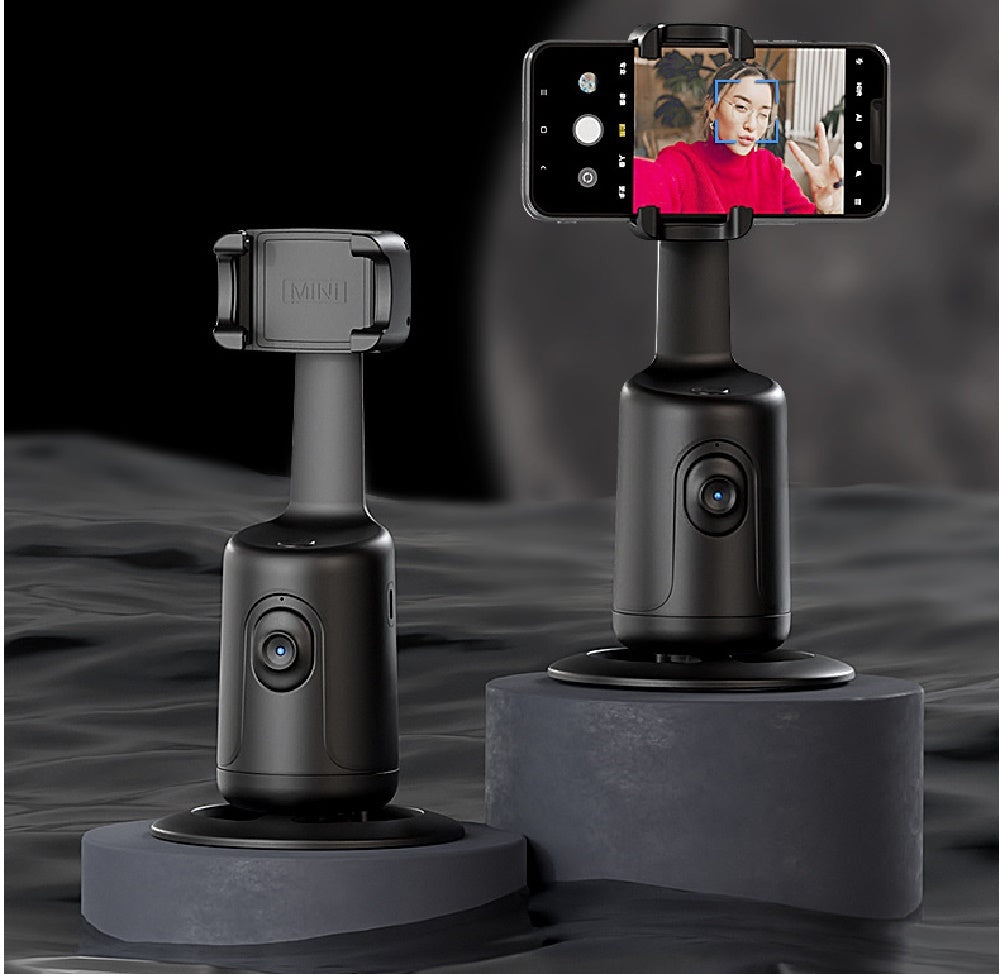 360° AI Smart Face Tracking Gimbal – App-Free Gesture Mount – tech-gadget