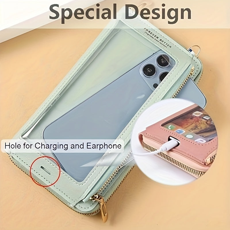 Touchscreen Phone Crossbody Bag – Anti-Theft & Stylish Gift