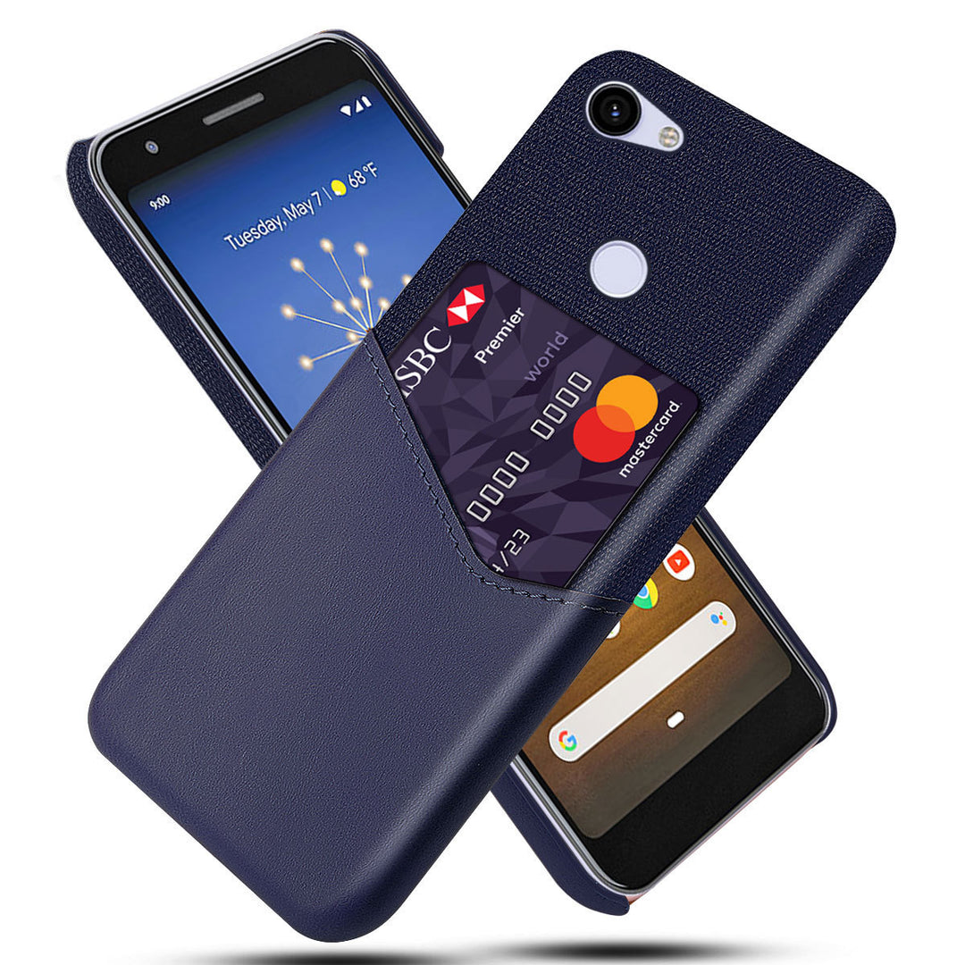 Leather Back Cover for Google Pixel 2 / 2XL – Business Style, Waterproof & Shock-Resistant