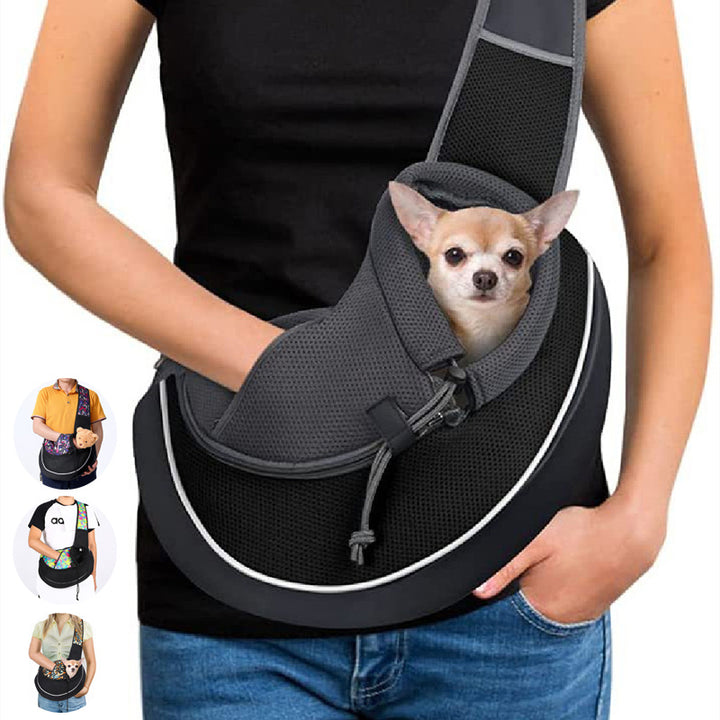 Breathable Pet Carrier Backpack – Travel Bag for Small & Medium Pets – grooming kit
