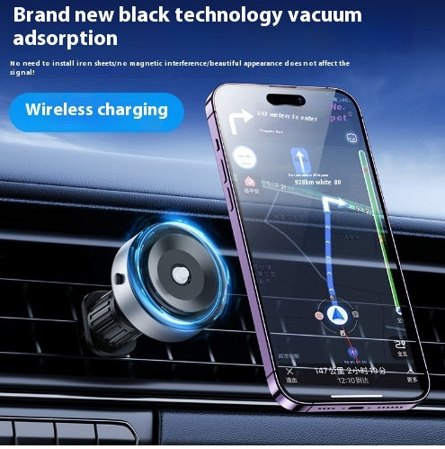 Double-Sided Magnetic Car Phone Mount | Vacuum Suction